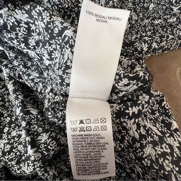 Lucky Brand Long Sleeve Peplum Blouse Sz-Large - Picture 8 of 9